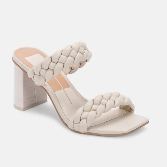 Dolce Vita Shoes - NEW 8.5 Ivory Dolce Vita Paily Block Heels Sandals